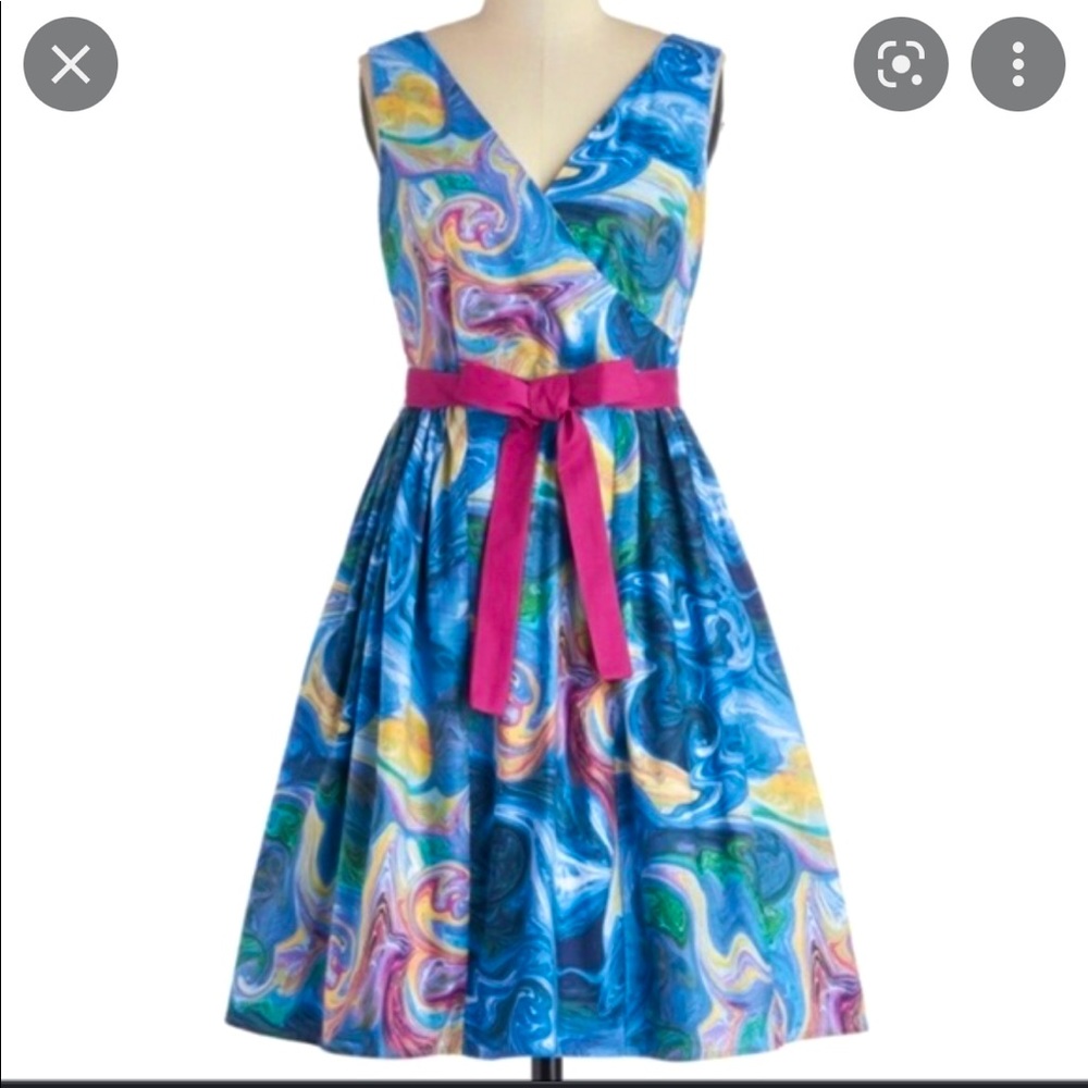 ModCloth Bea and Dot swirl dress size XL/US 14